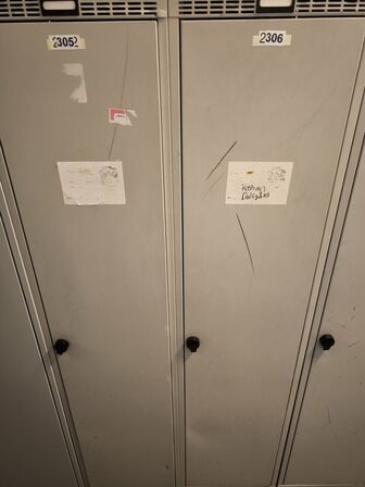 Omklædningsskabe