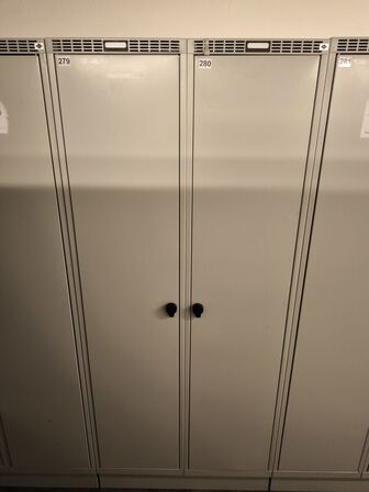 Omklædningsskabe