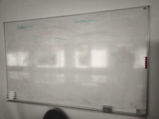 2 stk. whiteboard