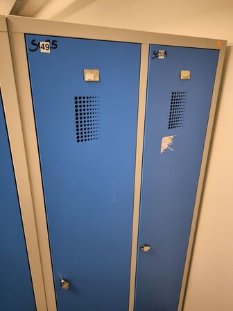 Omklædningsskabe