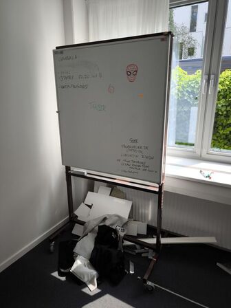 3 stk. whiteboards