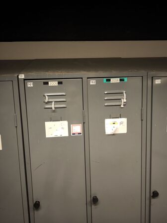 Omklædningsskabe