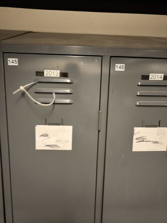 Omklædningsskabe