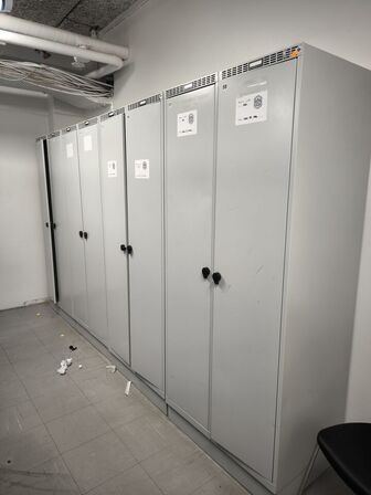 Omklædningsskabe