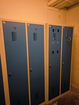 Omklædningsskabe