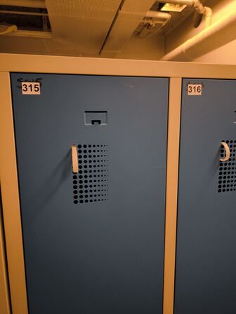 Omklædningsskabe