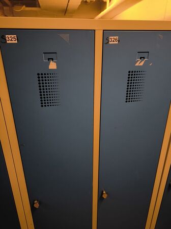 Omklædningsskabe