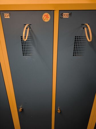 Omklædningsskabe