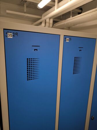 Omklædningsskabe