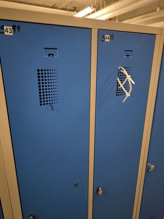 Omklædningsskabe