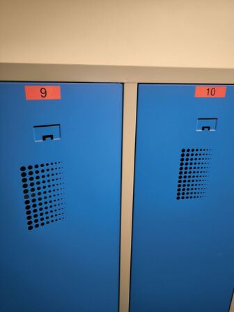 Omklædningsskabe