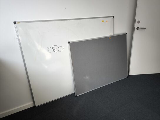 2 stk. whiteboards