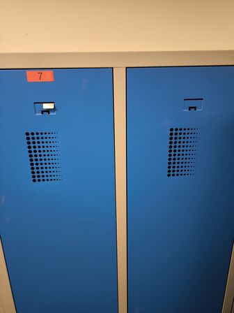 Omklædningsskabe