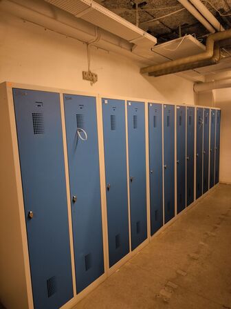 Omklædningsskabe