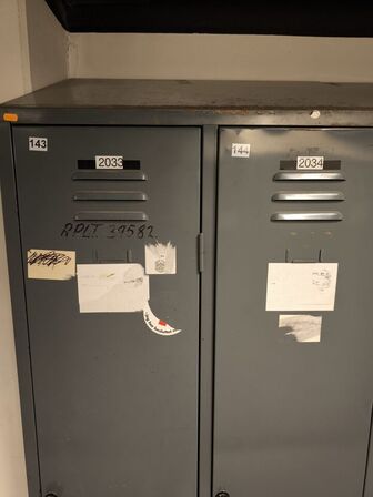 Omklædningsskabe