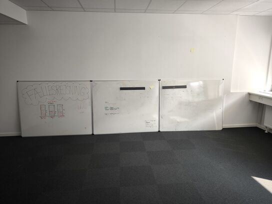 3 stk. whiteboards