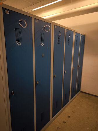 Omklædningsskabe