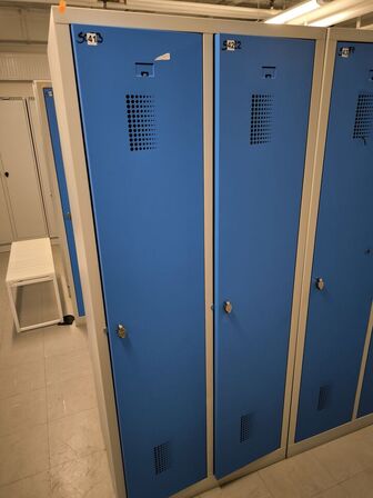 Omklædningsskabe