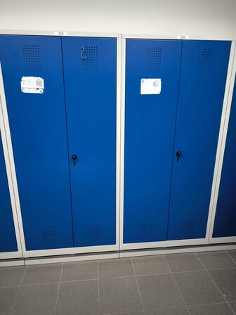 Omklædningsskabe