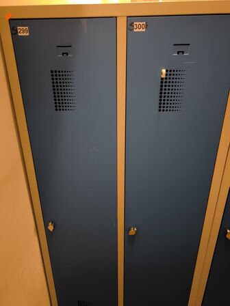 Omklædningsskabe