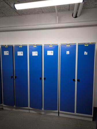 Omklædningsskabe