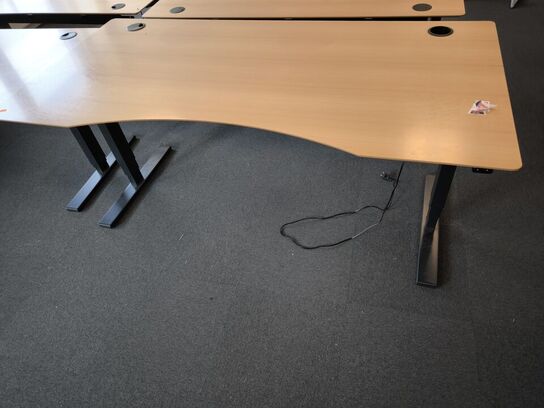 2 stk. el. hæve/sænke skriveborde