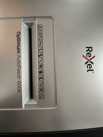 Makulator REXEL Optimum Autofeed+ 600x