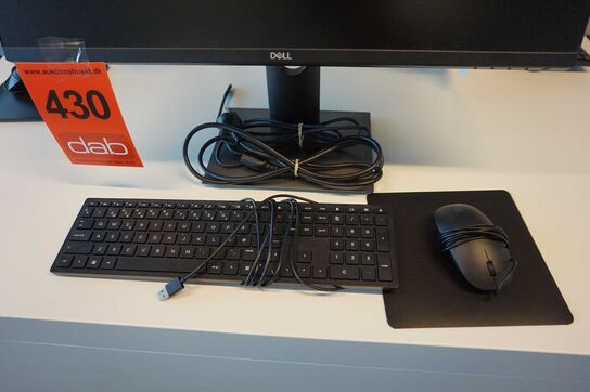 Dell 27" Pc Monitor med tastatur og mus 