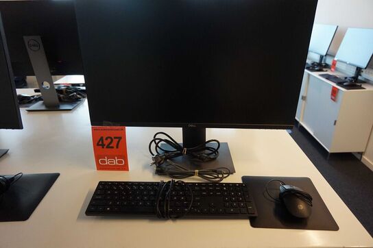 Dell 27" Pc Monitor med tastatur og mus 