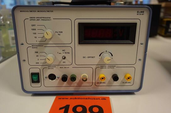 Micro voltmeter ELWE 85 30 501 