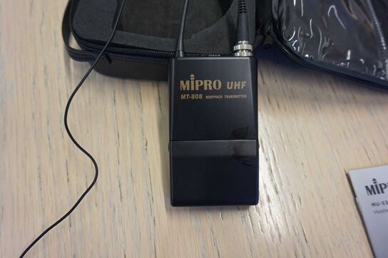 Mipro headset med trådløs transmitter 