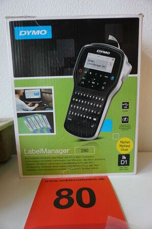 Dymo LabelManager 280 Labelmaskine 6-12 mm D1 Labels 