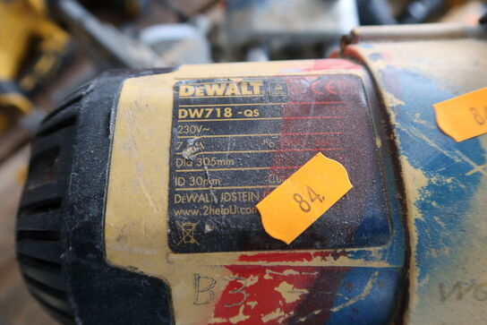 Kap-/Geringssav DEWALT DW718-QS