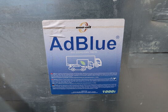 Palletank med AdBlue ca. 750 liter
