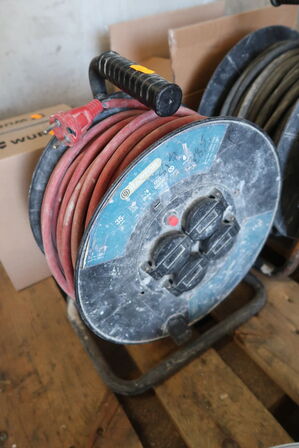 3 stk. Kabeltromler 230V