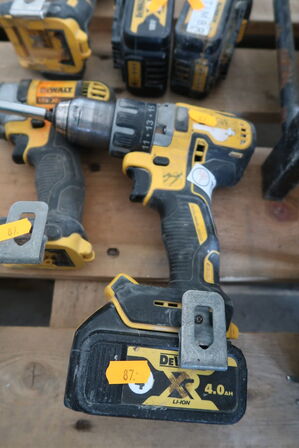 3 stk. Skruemaskiner DEWALT