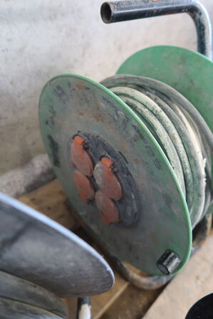 3 stk. Kabeltromler 230V