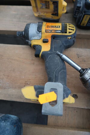 3 stk. Skruemaskiner DEWALT