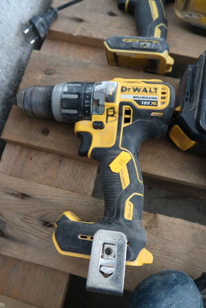 3 stk. Skruemaskiner DEWALT
