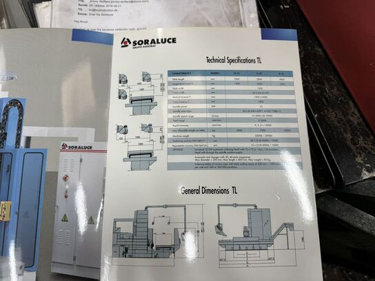 SORALUSE TL-25 CNC BEDFRÆSER