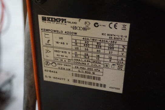 Svejser KEMPPI KEMPOWELD 4200W