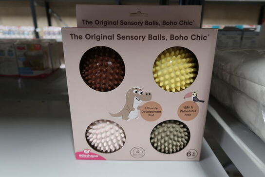 2 pk. EduShape sansebolde med luft 4-pak, boho chic - 8 cm