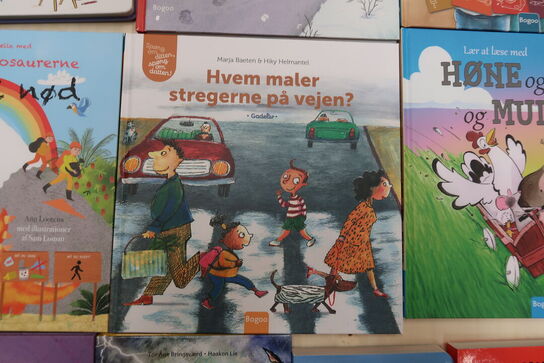 Stort parti børnebøger - 18 stk. 
