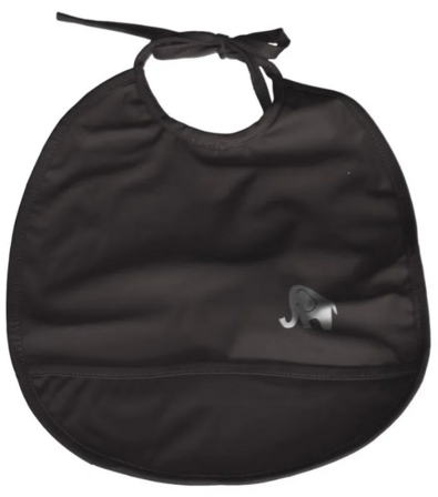 4 stk. CeLaVi Baby Hagesmæk - Black