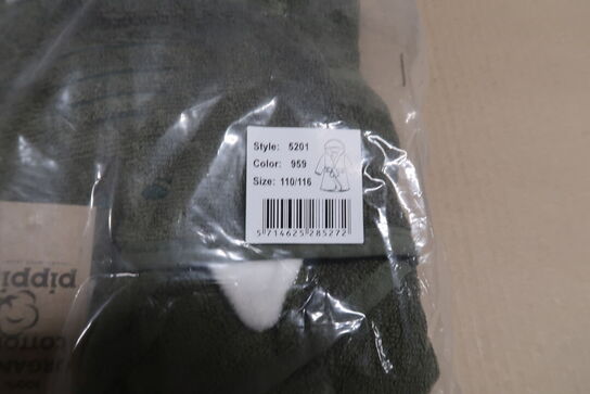 2 stk. Pippi Bath robe - Badrock - Str. 74/80 & 110/116