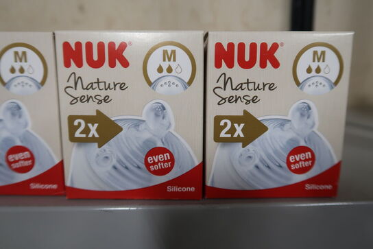 48 pk. Nuk Nature Sense Flaskesut 2 Pak