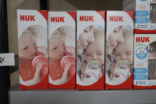 14 stk. ass. NUK FOR NATURE flasker 