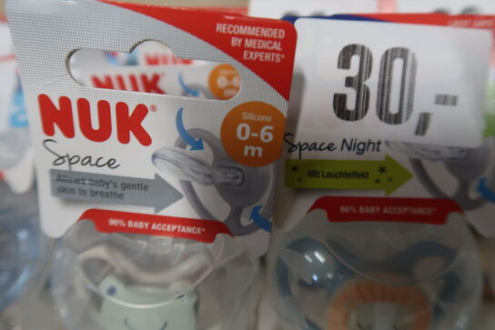 45 pk. ass. Nuk Sutter - 2Pak 