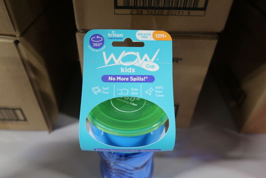 9 stk. WOW kop kids, blue tritan