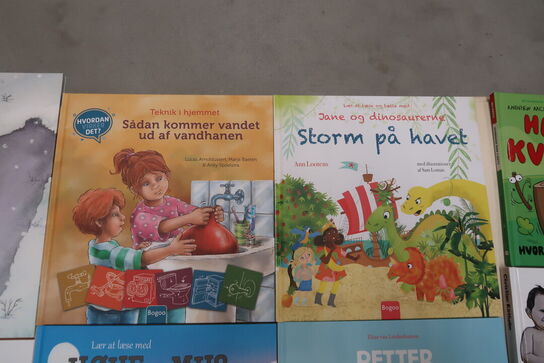 Stort parti børnebøger - 18 stk. 